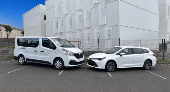 Flotte de véhicules Transport VTC à La Réunion
