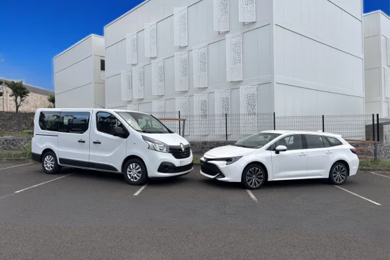 Flotte de véhicules Transport VTC à La Réunion
