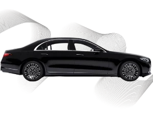 Berline noire SK AUTODECO avec chauffeur VTC à Lyon